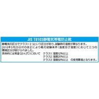 エスコ 26.0cm 静電気帯電防止作業靴 EA910EC-26A 1足（直送品）