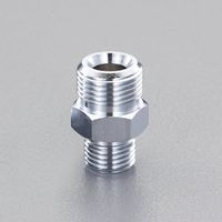 エスコ G 1/2”xG 3/8” ニップル EA141AV-108A 1セット(10個)（直送品）