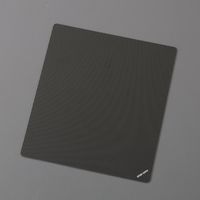 エスコ 150x170x0.5mm マウスパッド(ブラック) EA764-126 1セット(10個)（直送品）