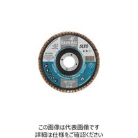 エスコ # 80/125mm フラップディスク(ジルコニア/アングル型) EA809AL-124 1セット(15枚)（直送品）