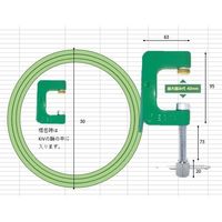 エスコ 14mm2x10m KIV万力型アース(ボディーアース専用) EA940AS-97 1本(1個)（直送品）