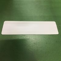 エスコ 102x360mm フロアカーペット用床面標識(土足禁止) EA983BE-68 1セット(3枚)（直送品）