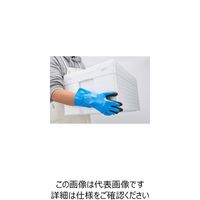 エスコ [S] 手袋・耐油(ニトリルゴム) EA354GE-91 1セット(10双)（直送品）