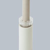 エスコ 呼20・25用 ドレンホースアダプター EA997AE-51 1セット(10個)（直送品）