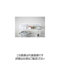 エスコ 500x140x120mm ウォールラック(マグネット付・白 EA912J-151 1セット(3個)（直送品）