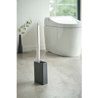 エスコ 55x110x170mm 流せるトイレブラシスタンド(黒) EA928AJ-79 1セット(5個)（直送品）