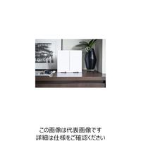 エスコ 120x75x220mm マスク収納ケース(マグネット付・白) EA929AP-131 1セット(4個)（直送品）