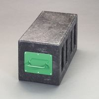 エスコ 300x300x600mm 樹脂製角材(両取手付) EA993DS-76 1個（直送品）