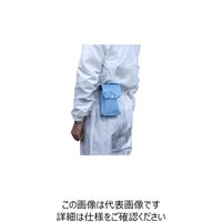 エスコ 110x50x180mm 小物ポーチ(クリーンルーム用) EA925CW-1 1個（直送品）