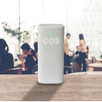 エスコ CO2・温度・湿度モニター EA742GC-52 1個（直送品）