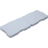 【平台車】 YAMAZEN スマートフロア NST-50(WH) 1セット（4台：1台×4）