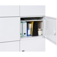 エスコ 900x450x1140mm 2列・3段ロッカー(ダイヤル錠付) EA954DJ-127 1台（直送品）