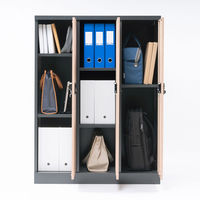 サンワサプライ 縦型パーソナルロッカー3列タイプ PLK-TWT3H120LM 1台（直送品）