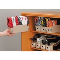 吉川国工業所 くつホルダー ちびホルダー 子供用 ベージュ 191526 1個