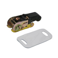 フリーク FREAK ラッシングベルト青 S字フック0.4ton 幅25mm×長さ0.5+3m 1セット(10本) 75375（直送品）