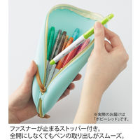 リヒトラブ トレーペンケースLサイズ ポピーレッド A7731-3 1個（直送品）