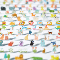 キングジム ポップアップシール エイリアン POP007 1セット(5冊)（直送品）