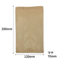 福助工業 ニュ‐耐油袋　未晒Ｇ‐小 TCR62 500枚×6袋（直送品）