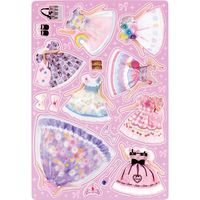 プレゼント　おうち遊び　おもちゃ　マグネットでぺったんこ　リカちゃん 339-055 3冊 銀鳥産業（直送品）