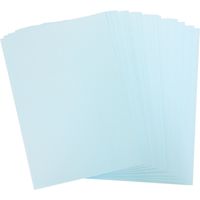 ニッケン文具 PPCカラー用紙 A4 100枚 ブルー NKK-3 1セット(5冊)（直送品）