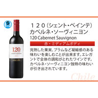 サンタ・リタ 120 カベルネ・ソーヴィニヨン 750ml チリ 赤 ミディアムボディ  赤ワイン