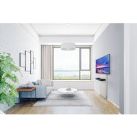 ハヤミ工産 TIMEZ EW 壁面スタンド ～65Ｖ型 幅476×奥行58×高さ1360mm ホワイト 1台（直送品）