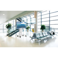 ハヤミ工産 HAMILeX PH-820 ディスプレイスタンド ～100型 幅1000×奥行780/915×高さ1633mm シルバー 1台（直送品）