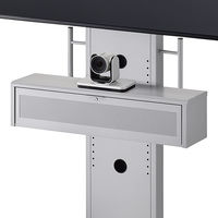 ハヤミ工産 HAMILeX PH-820 オプション スピーカーボックス 幅802×奥行204×高さ193mm シルバー 1台（直送品）