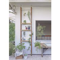 LABRICO(ラブリコ) 2×4アジャスター アイアン ホワイト IXO-1 平安伸銅工業 10セット（直送品）