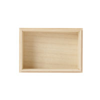 スドウ 高級桐箱 太巻き寿司ハーフサイズ用 外寸122×87×H63mm SD197111-30 1セット(30個)（直送品）