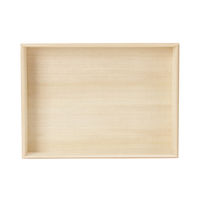 木具輪 高級桐精肉折箱　Lサイズ　外寸300×221×H47ｍｍ SD197235-40 1箱(30個)（直送品）