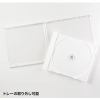 サンワサプライ Blu-ray・DVD・CDケース(30枚セット・ホワイト) FCD-PN30WN 1個