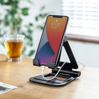 サンワサプライ タブレット用アルミスタンド(角度・高さ調整タイプ) PDA-STN52BK 1台