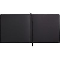 スケッチブック ロディア RhodiaTouch(ロディアタッチ) カーボンブック　２１ｘ２１　 ブラック用紙 1冊（直送品）