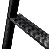 長谷川工業 脚部伸縮兼用脚立　ＢＬＡＣＫ　ＬＡＢＥＬ RYZB-15 1個（直送品）