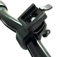 サギサカ 指紋認証対応スマホホルダー ブラック 71740 1個