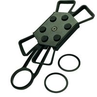 サギサカ DELTA スマホホルダー ブラック 75751 1個（直送品）