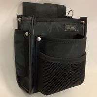 コヅチ 電工袋2段 迷彩ブラック KNR-11MBK 1個（直送品）