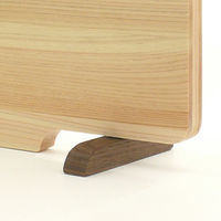 ダイワ産業 まな板スタンド付 食洗機対応 ひのき 防カビ 正方形 22cm KM-SS22 1個（直送品）