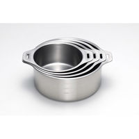 和平フレイズ 燕三 IH対応ハンドル着脱式鍋4点セット EM-031 1個