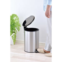 和平フレイズ マイトラッシュ2 ステンレスペダルペール5L MJ-0667 1個（直送品）