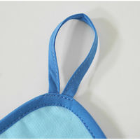 内野 アッコトト　accototo 内野　スクールタオル　(約)30×30cm ブルー　青 9113W226 B 1枚（直送品）