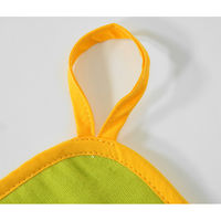 内野 アッコトト　accototo 内野　スクールタオル　(約)30×30cm イエロー　黄色 9113W226 Y 1枚（直送品）