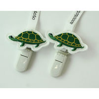 内野 アッコトト　accototo 内野　エプロンクリップ　リボン長さ最長(約)約40cm かめ KUA20003 G 1枚（直送品）