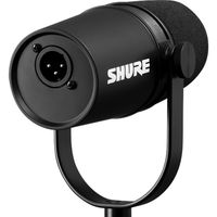SHURE ポッドキャスト・マイクロホン/ブラック(XLR出力) MV7X-J 1個（直送品）