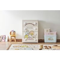 アイリスオーヤマ チェスト 4段 完成品 タンス 収納ケース 子供用家具 日本製 収納 衣類 チェスト NHG-T554 すみっコぐらし 1台（直送品）