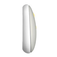 ワイヤレスマウス　無線　静音　3ボタン　中型サイズ　ブルーLED　400-MAWC177GY　サンワサプライ　１個