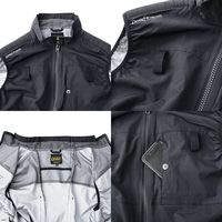 CUC DiVaiZ チタンアーバンベスト ブラック Lサイズ 0033AZー804ーL 1着（直送品）