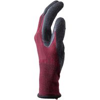 CUC DiVaiZ 天然ゴム発泡カバーリング手袋 赤黒杢 LLサイズ 2030AZー163ーLL 1セット(12双)（直送品）