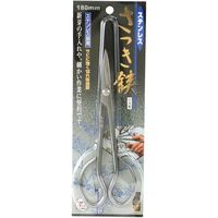 藤原産業 千吉 金 ステンレス さつき鋏 180mm 62491 1丁（直送品）